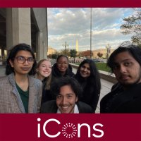 Picture of iCons students on TOP team in DC