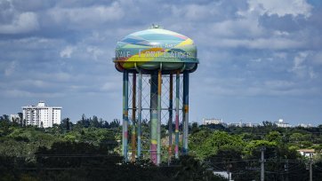 Pic of Fort Lauderdale, Fla water tower